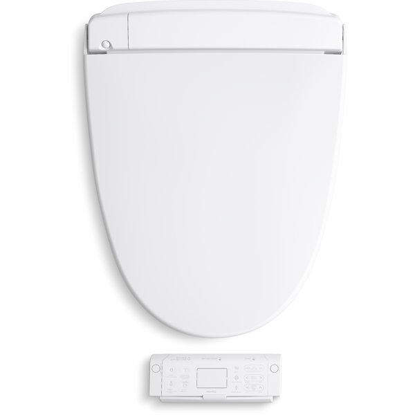 Kohler Novita Elongated Cleansing Toilet Seat White & Reviews Wayfair